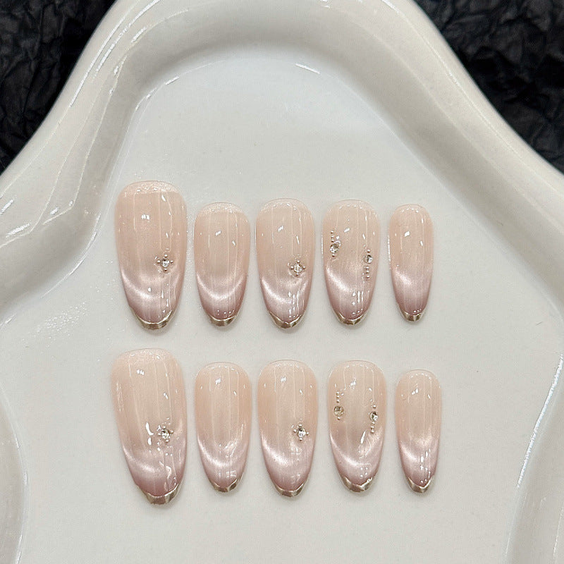 Purely Handmade 10 PCs Nail Set- HM2036