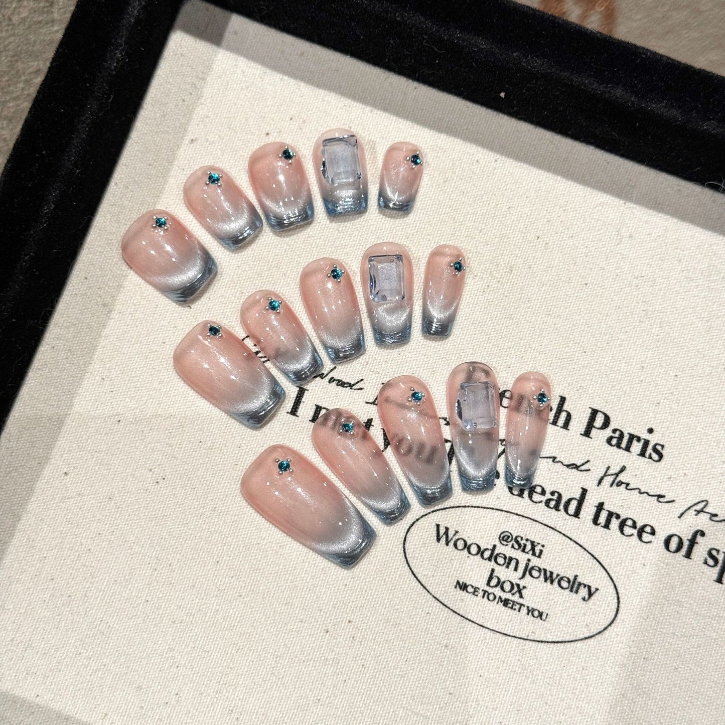 Purely Handmade 10 PCs Nail Set