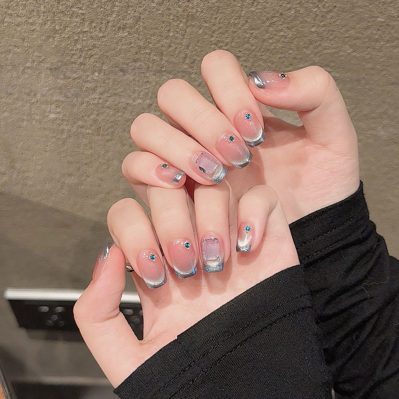Purely Handmade 10 PCs Nail Set