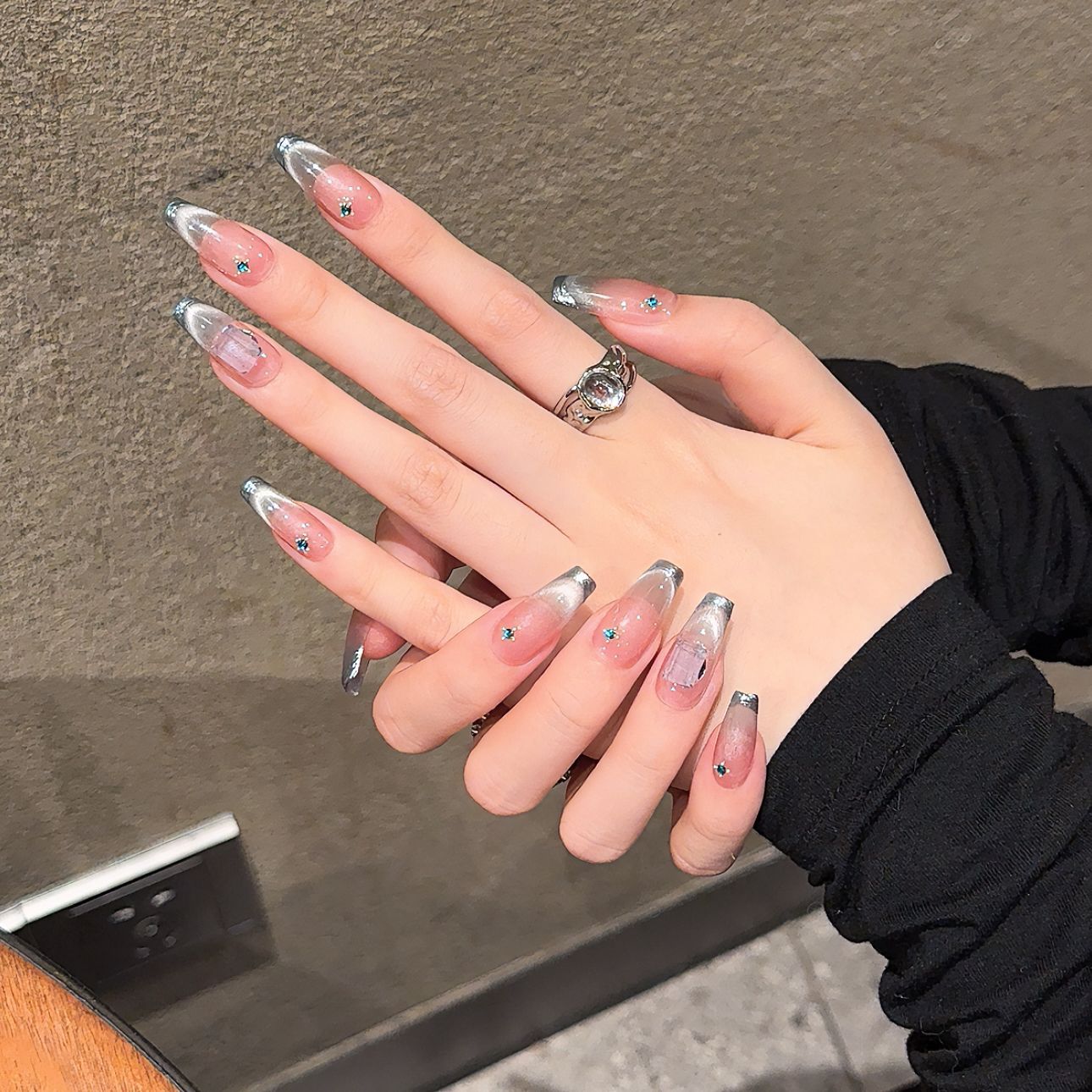 Purely Handmade 10 PCs Nail Set