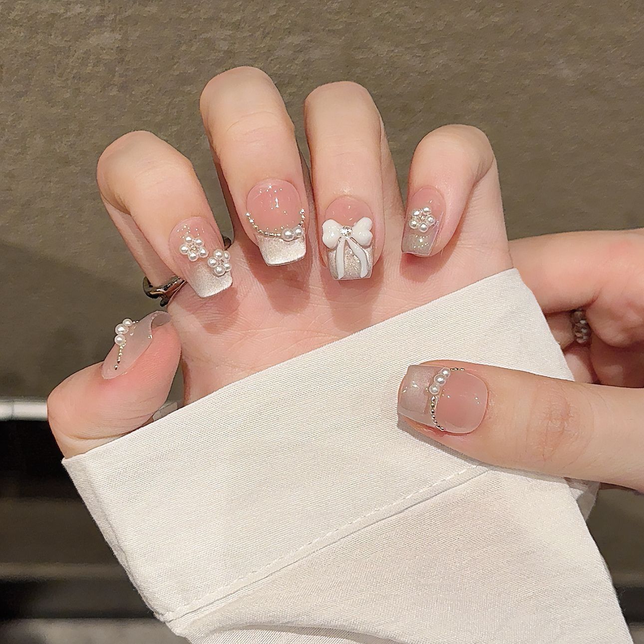 Purely Handmade 10 PCs Nail Set- HM2226