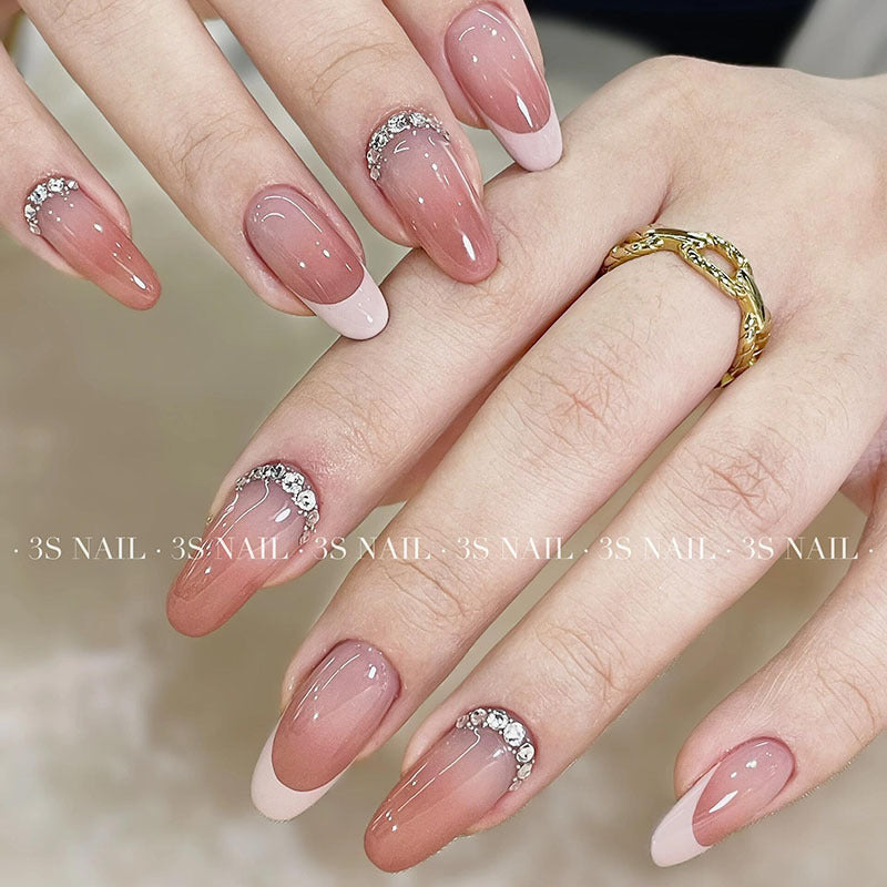 Purely Handmade 10 PCs Nail Set- LF001