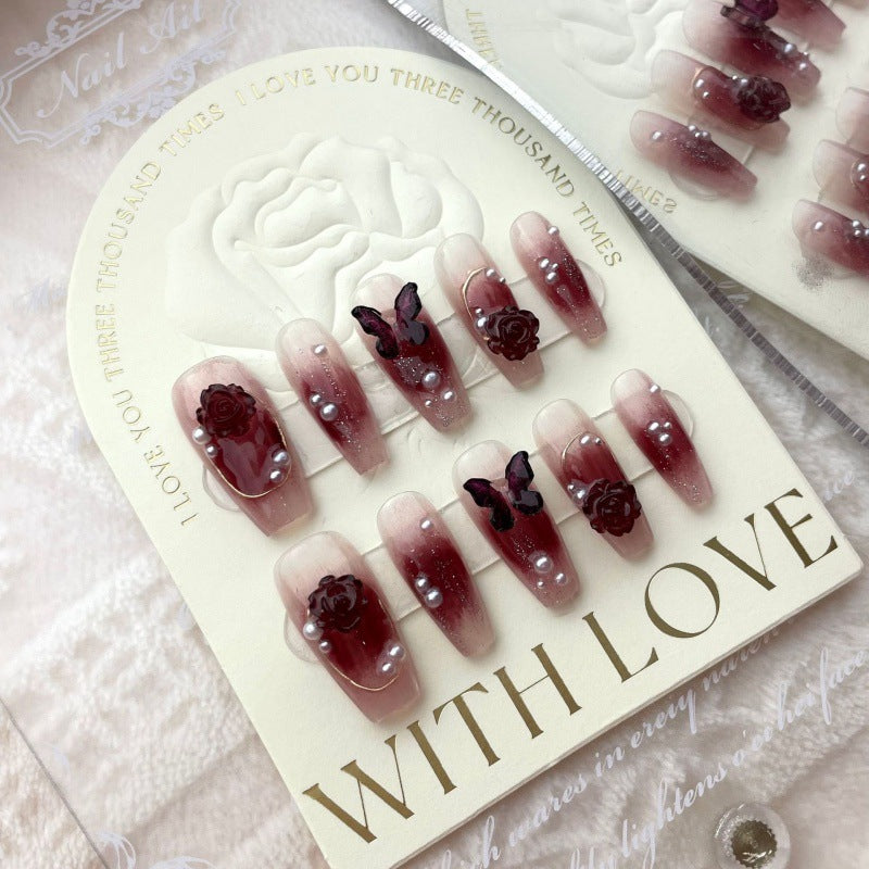 Purely Handmade 10 PCs Nail Set