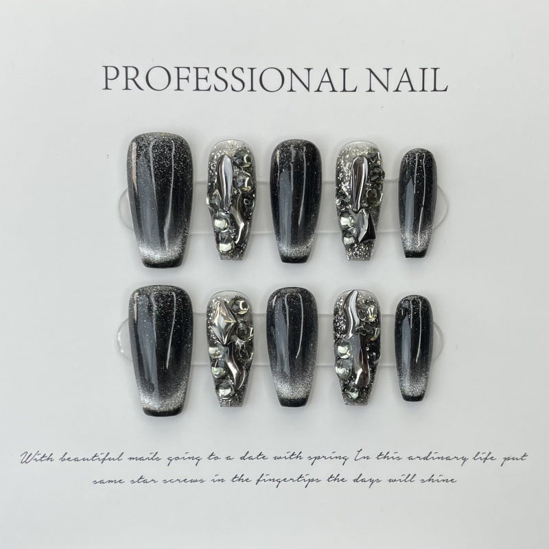 Purely Handmade 10 PCs Nail Set- HM602