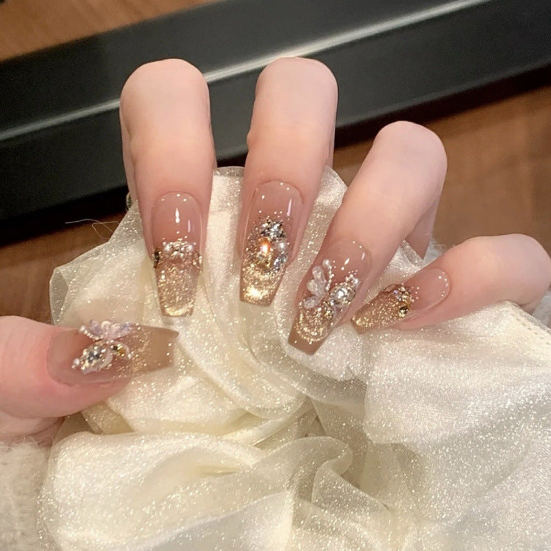 Purely Handmade 10 PCs Nail Set- HM2713