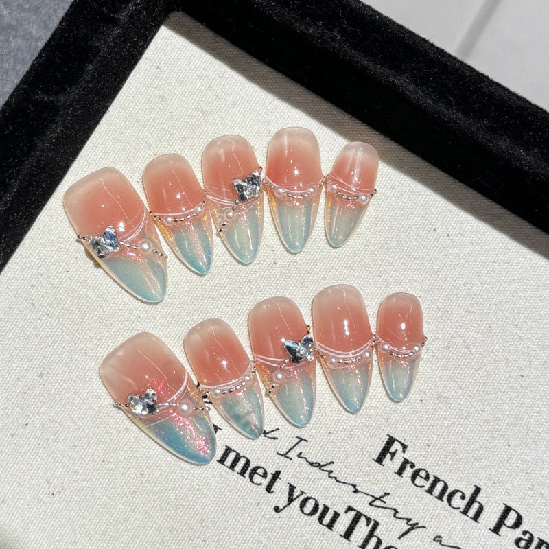 Purely Handmade 10 PCs Nail Set- HM2372