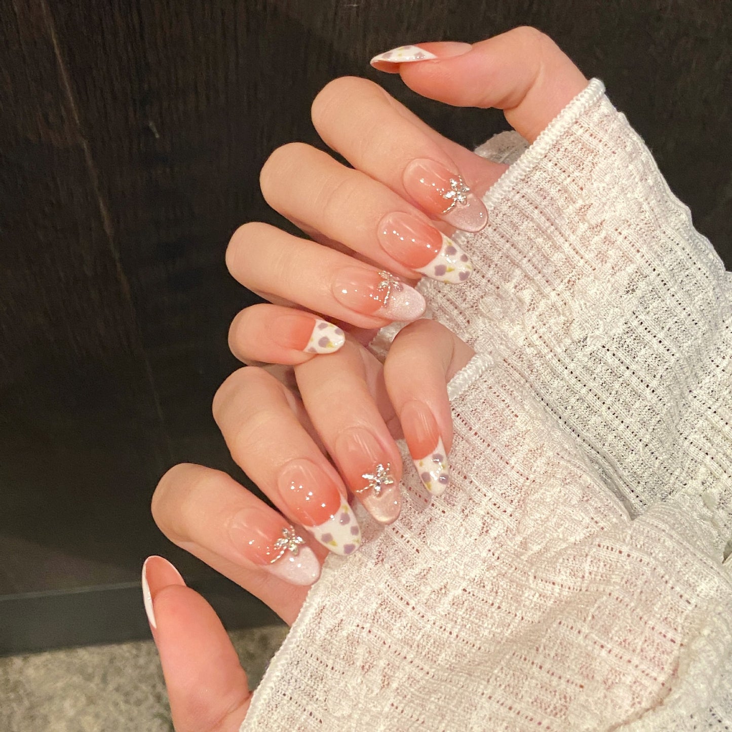 Purely Handmade 10 PCs Nail Set- HM1451