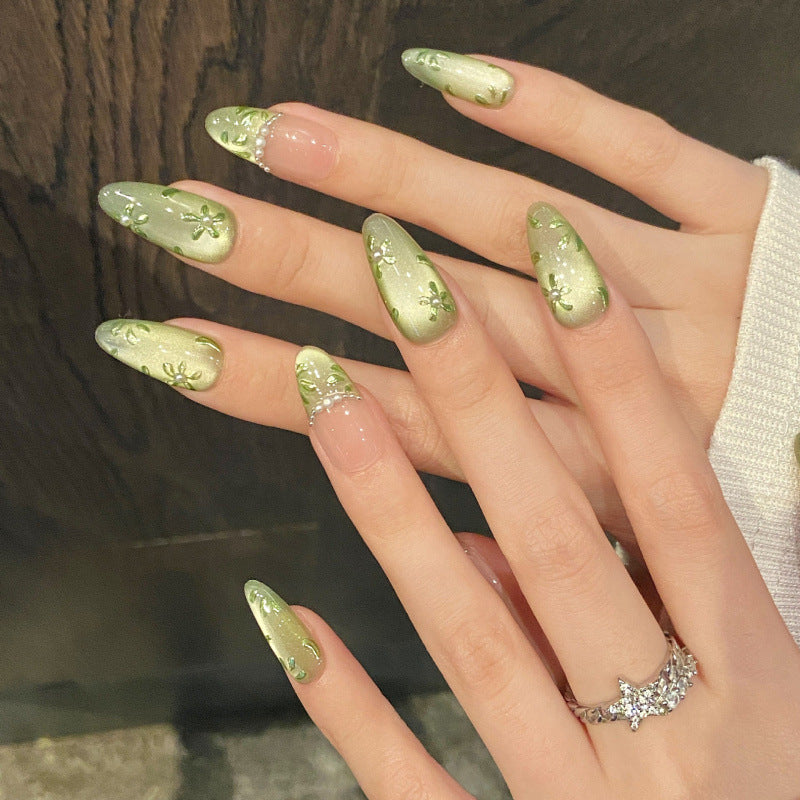 Purely Handmade 10 PCs Nail Set- HM341