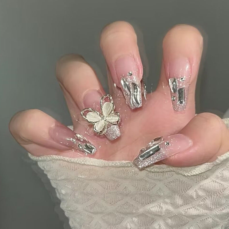 Purely Handmade 10 PCs Nail Set- HM694
