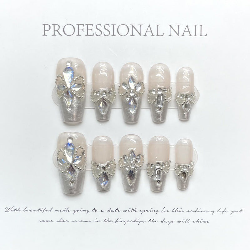 Handmade 10 PCs Nail Set- HM45
