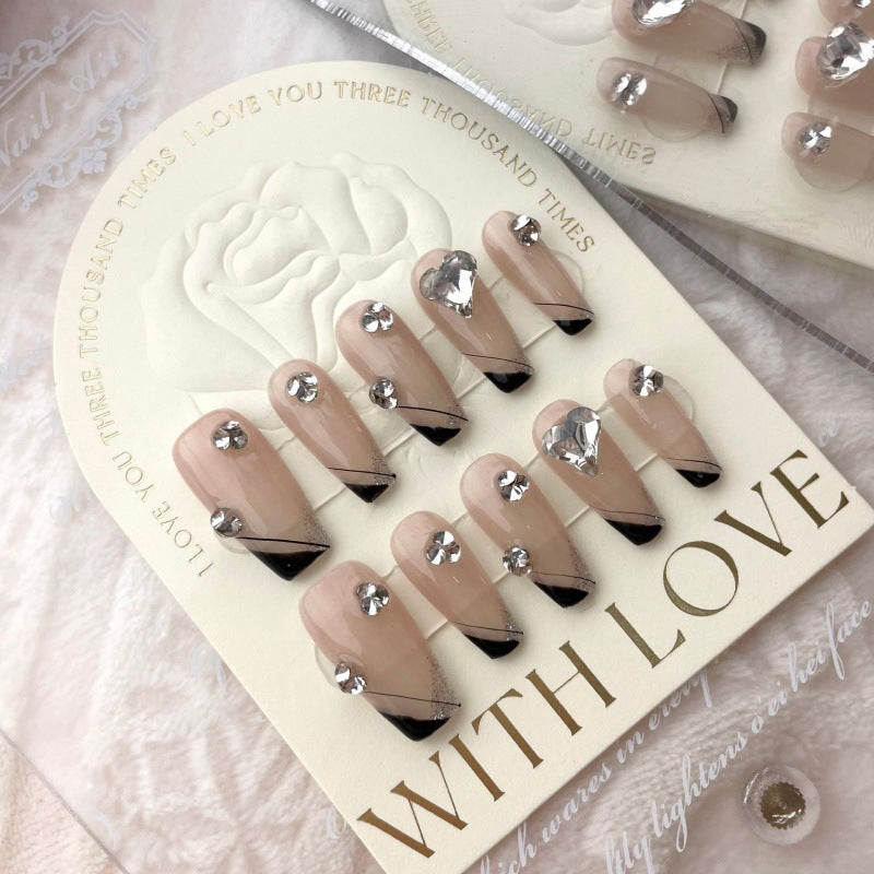 Purely Handmade 10 PCs Nail Set- HM654