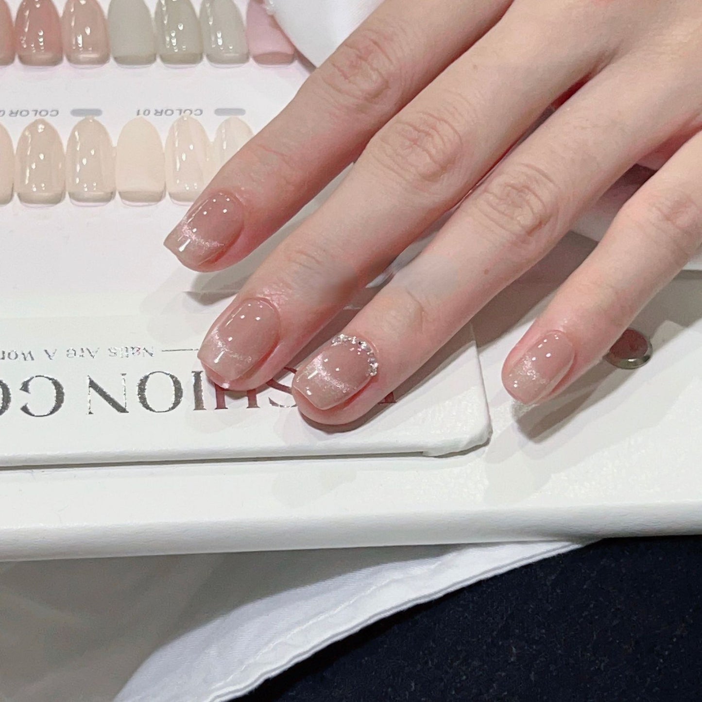 Purely Handmade 10 PCs Nail Set- HM011