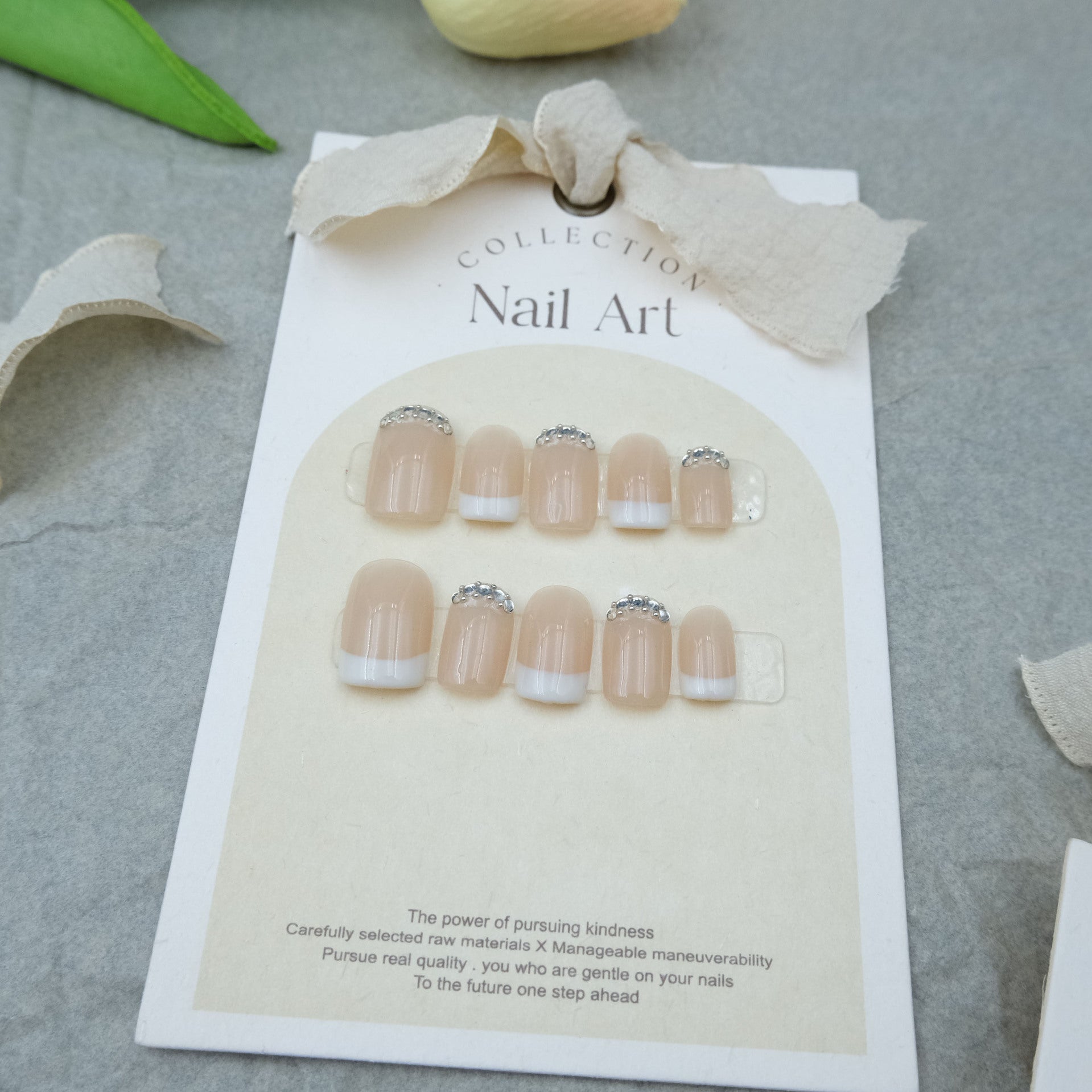Purely Handmade 10 PCs Nail Set- HM150