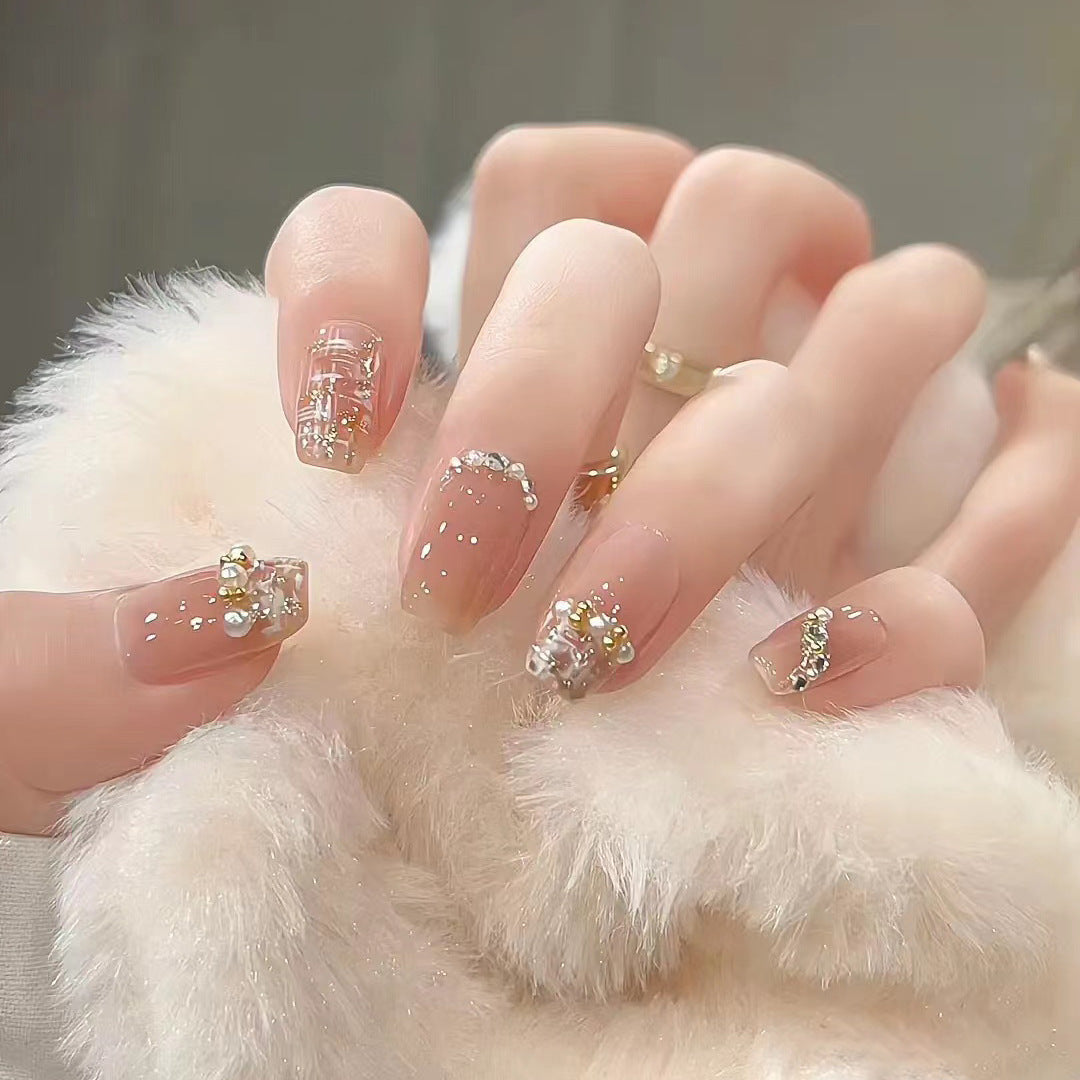 Purely Handmade 10 PCs Nail Set- HM142