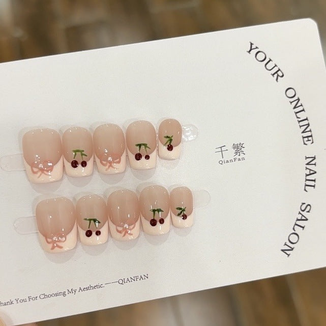 Purely Handmade 10 PCs Nail Set- HM041