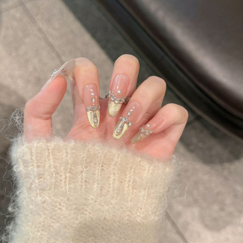 Purely Handmade 10 PCs Nail Set- HM2586