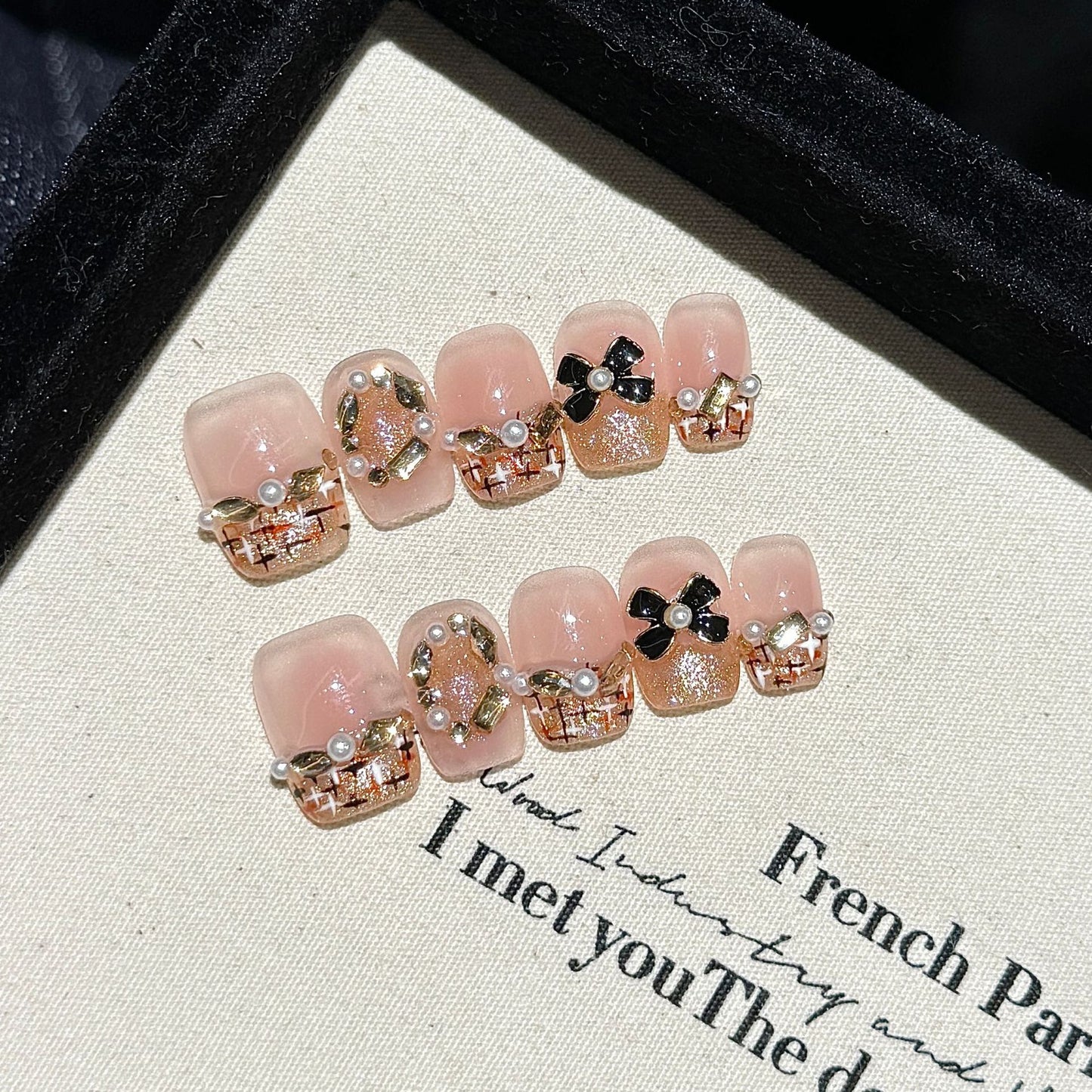 Purely Handmade 10 PCs Nail Set