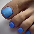 Blue Toe Nails Set F125
