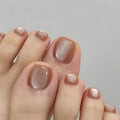 Brown Cat Eye- Toe Nails- JP3707