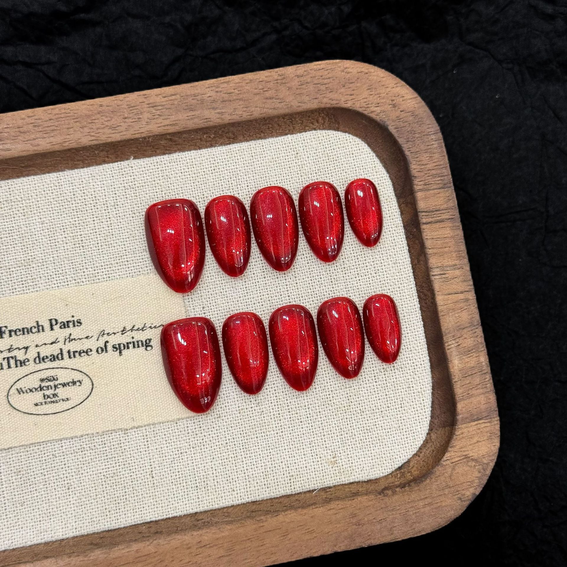 Handmade 10 PCs Nail Set- HM11