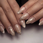 3D French Almond Press-On Nails Set JP4058