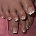 French Tips- Toe Nails- JP2470