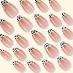 Classic Short Almond Press-On Nails Set SA04