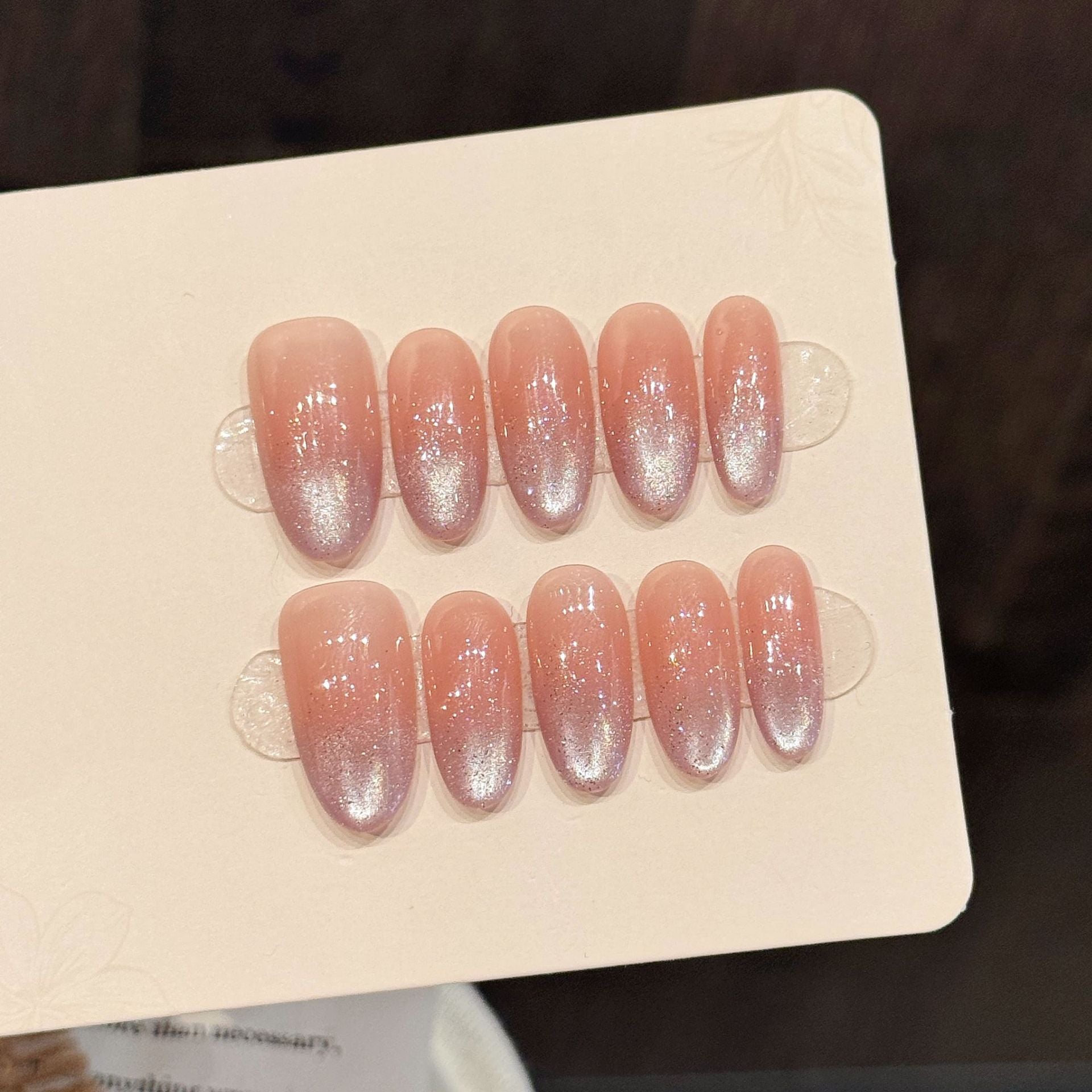 Handmade 10 PCs Nail Set- HM36
