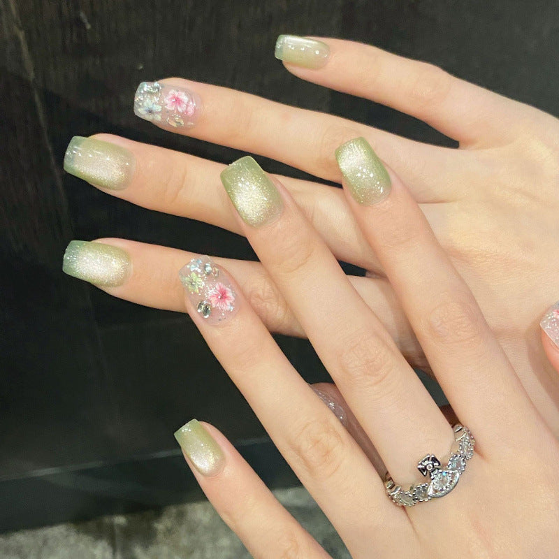 Handmade 10 PCs Nail Set- HM47