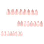 Nude Ombre Almond Press-On Nails Set JP3991