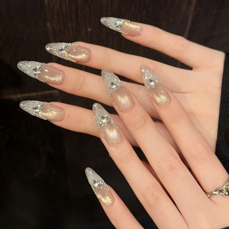 Purely Handmade 10 PCs Nail Set- HM1273