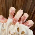 R374- Mocha Luxe Nail Set