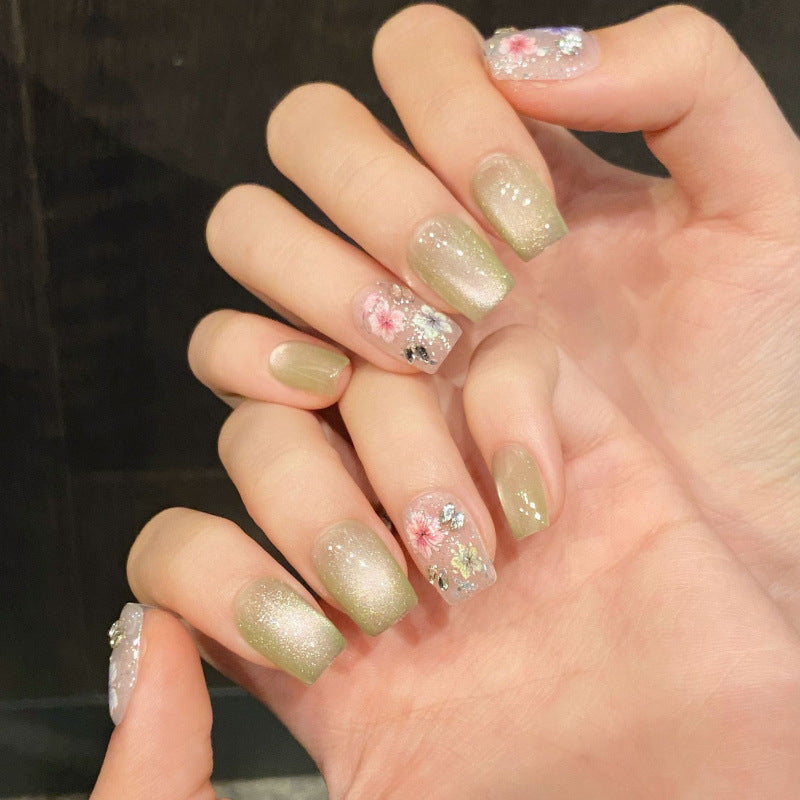 Handmade 10 PCs Nail Set- HM47