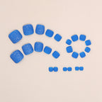 Blue Toe Nails Set F125