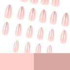 Nude Ombre Almond Press-On Nails Set JP3991
