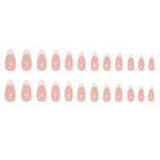 W1932- French Manicure Press-On Nails Set