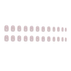 Nude Almond Press-On Nails Set CF047