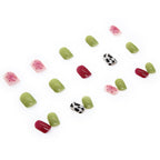 [Clearance] Green Short Press-On Nails Set R450