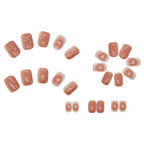 R374- Mocha Luxe Nail Set