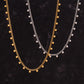 Bohemian Beads Tassel Necklace- 18K