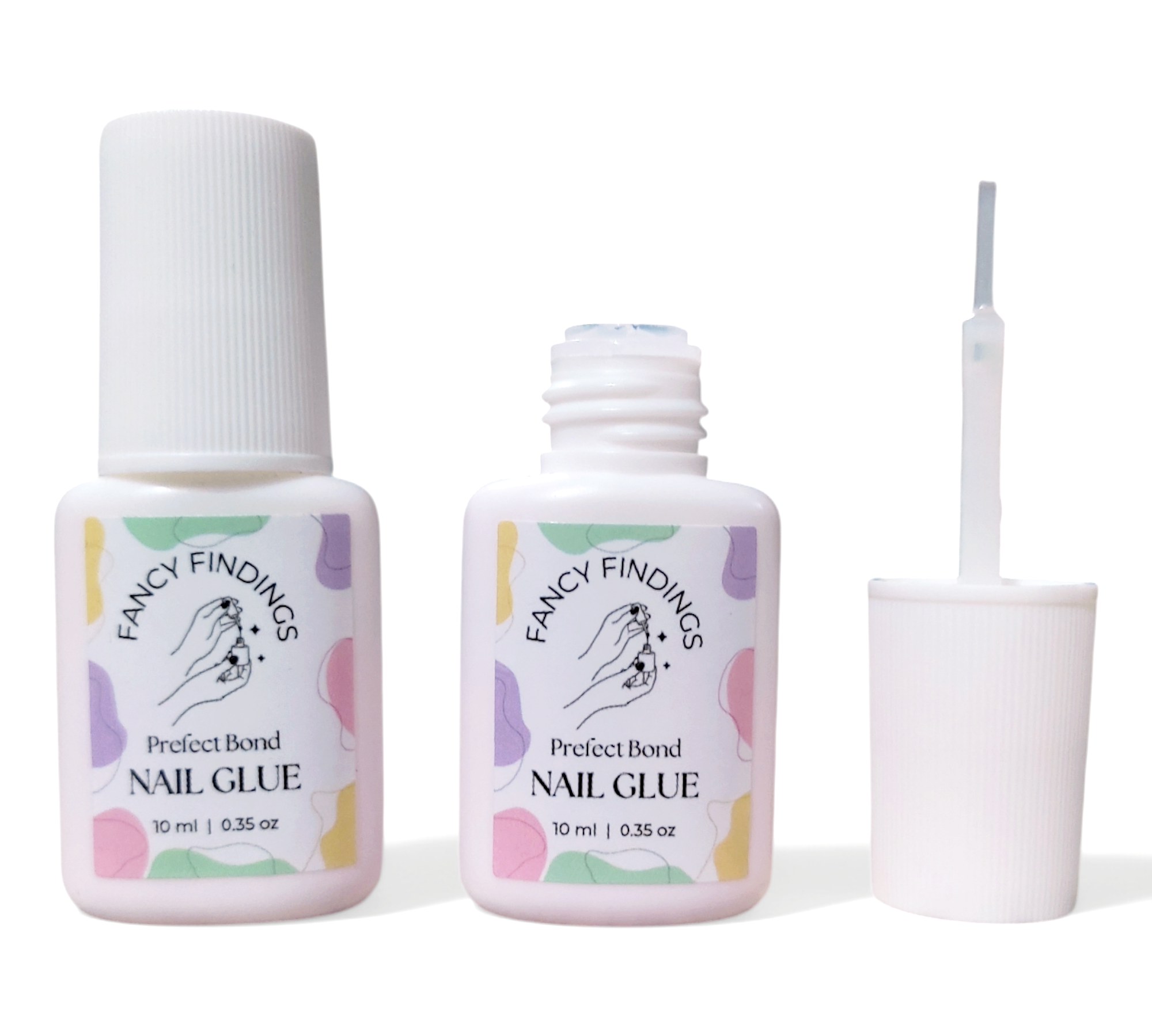 Fast Drying Liquid Nail Glue 10g (Brush Applicator)