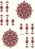 Henna Tattoo- J1018