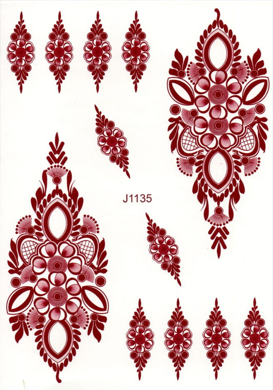 Henna Tattoo- J1135
