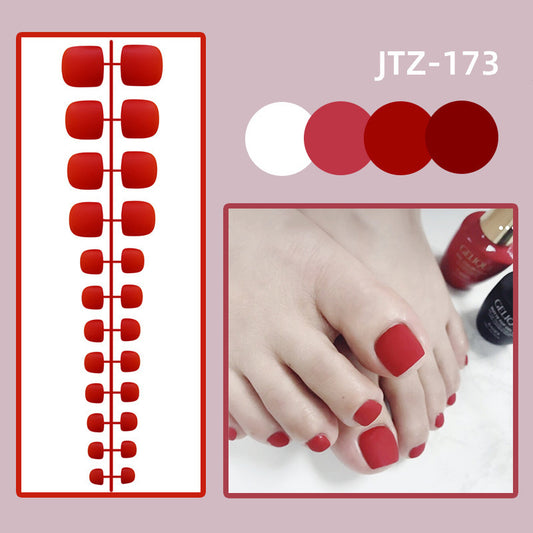 [Clearance]- Toe Nails- Red- JTZ-173