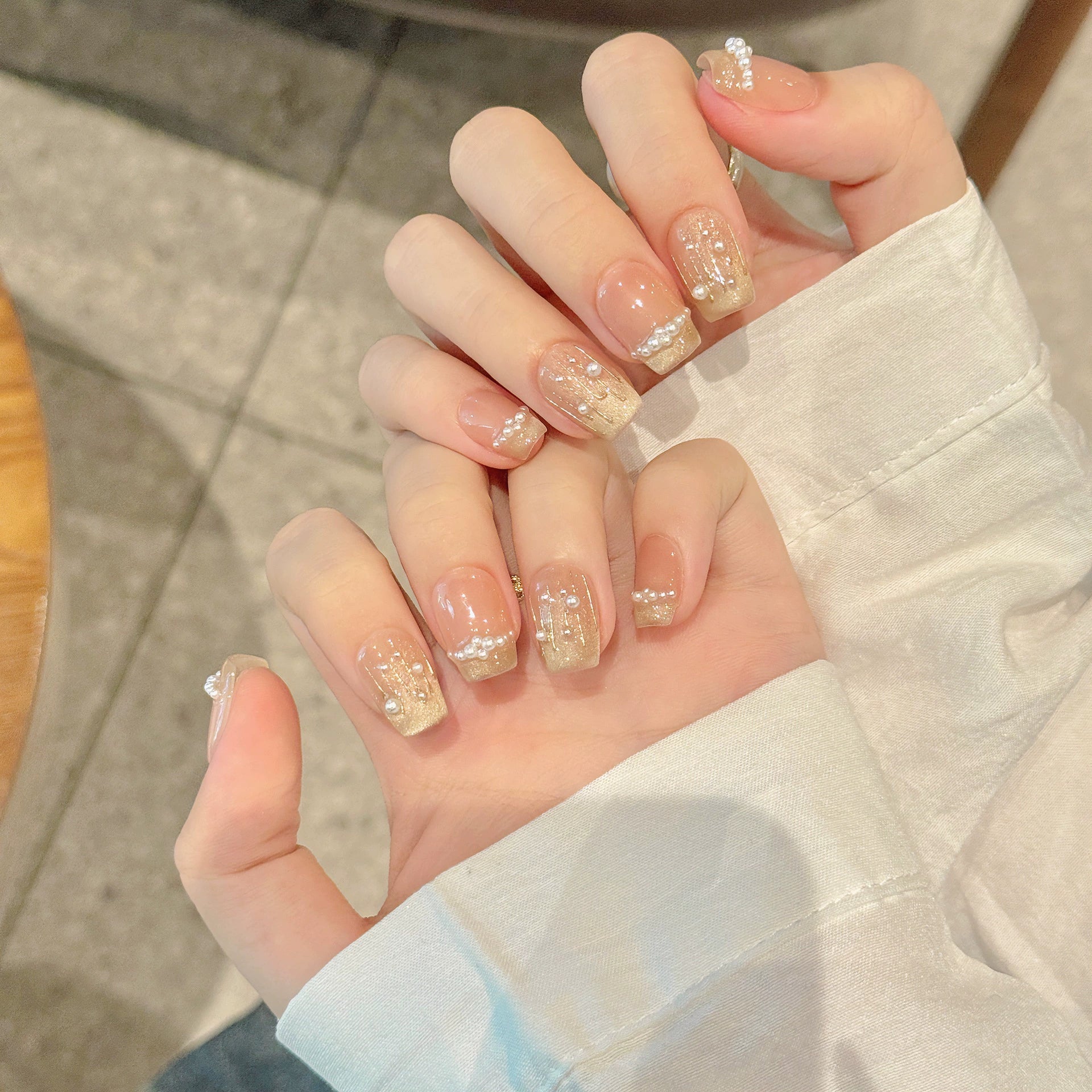 Purely Handmade 10 PCs Nail Set- HM2367