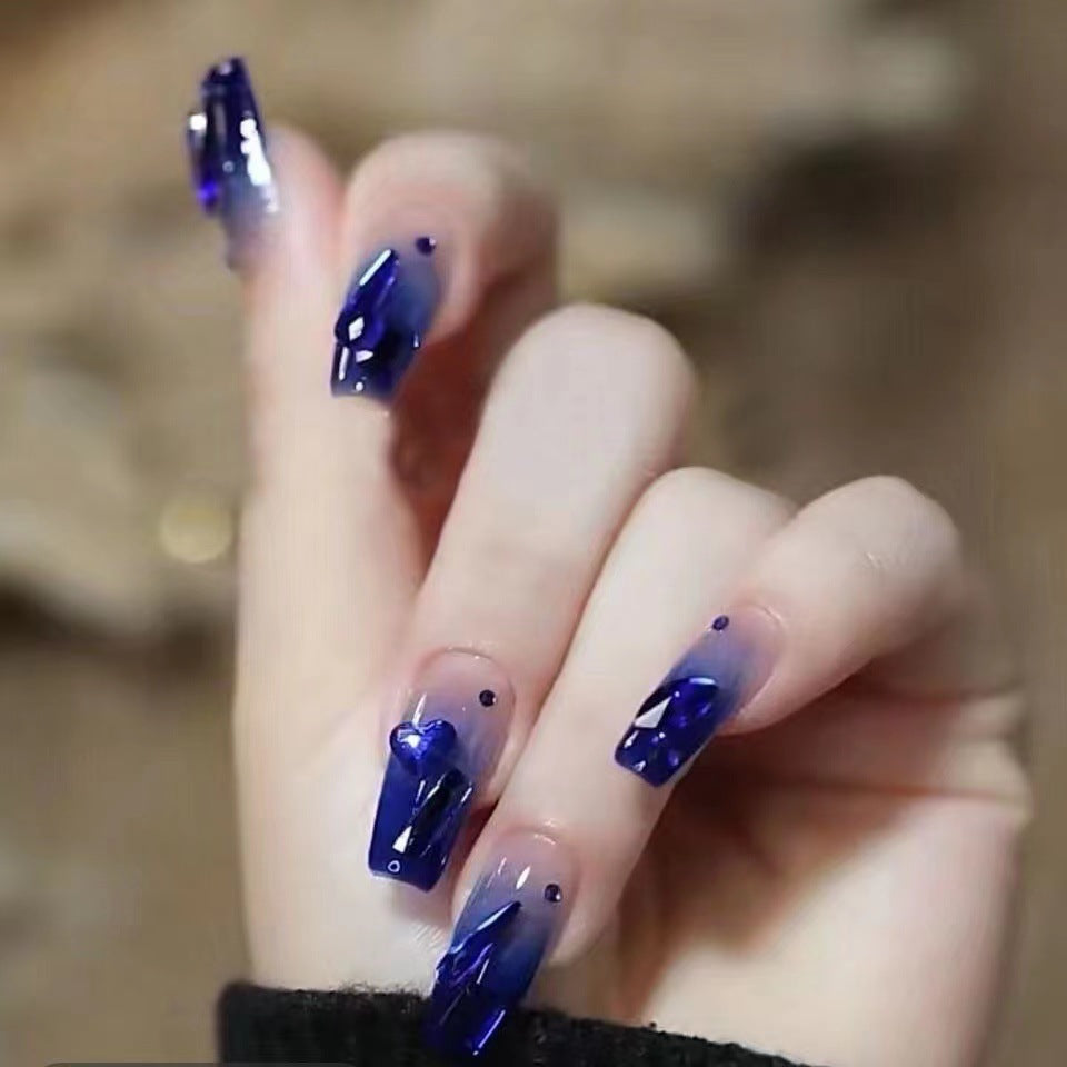 Purely Handmade 10 PCs Nail Set- HM106