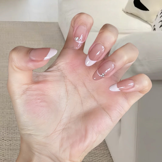 Purely Handmade 10 PCs Nail Set- LF003