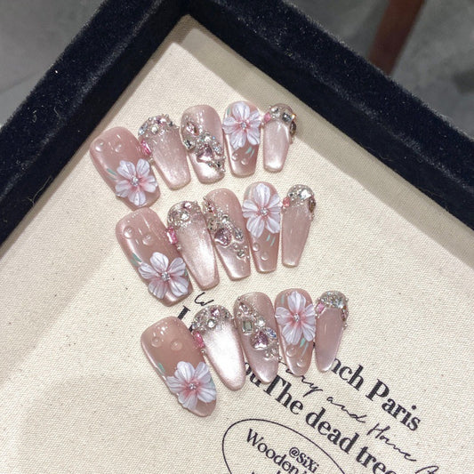 Purely Handmade 10 PCs Nail Set