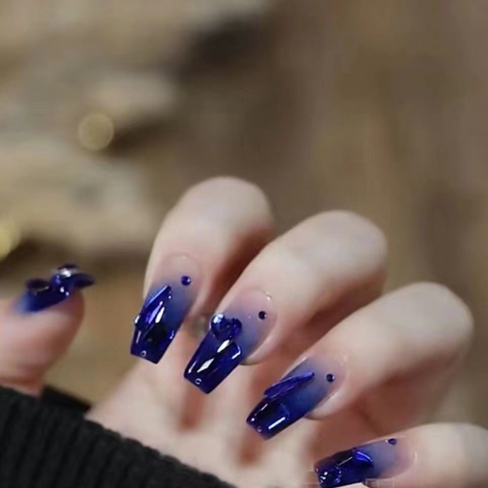 Purely Handmade 10 PCs Nail Set- HM106