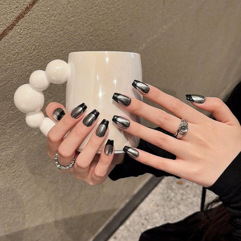 Purely Handmade 10 PCs Nail Set- HM2169